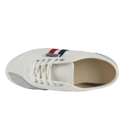 Kawasaki Retro 23 Canvas Shoe K2301W White Retro