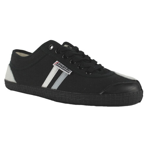 Kawasaki Retro 23 Canvas Shoe K23W0260 Black Stripe Black Outsole